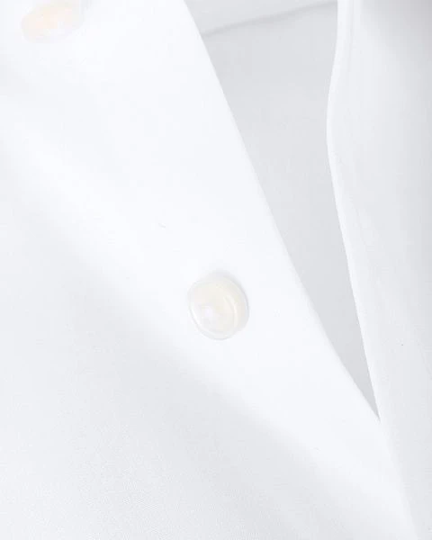 OLYMP Luxor Shirt Comfort Fit Wit Korte Mouw - Afbeelding 2