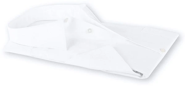 OLYMP Luxor Shirt Comfort Fit Wit Korte Mouw - Afbeelding 4