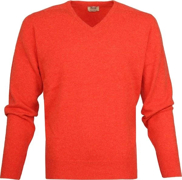William Lockie Pullover Lamswol V Inferno - Afbeelding 4