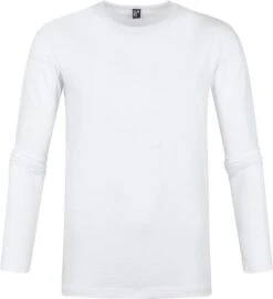 Alan Red Olbia Longsleeve Wit (1Pack)