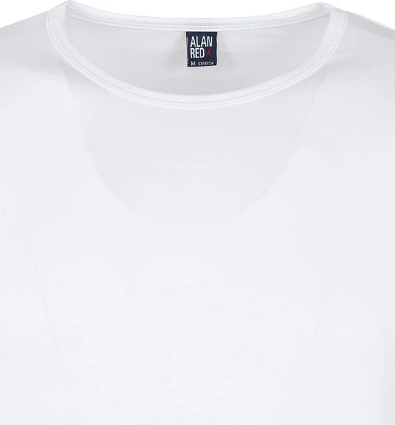Alan Red Olbia Longsleeve Wit (1Pack) - Afbeelding 2