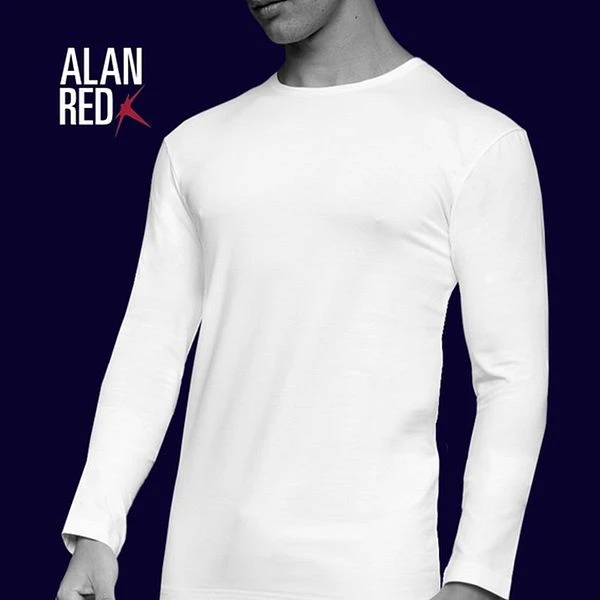 Alan Red Olbia Longsleeve Wit (1Pack) - Afbeelding 6