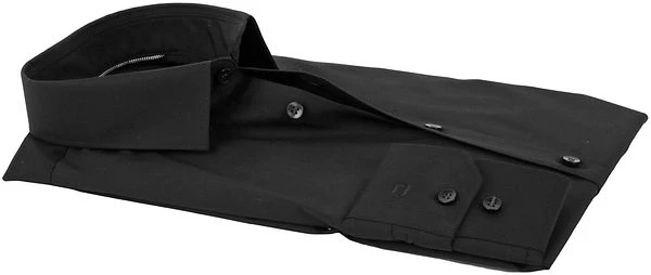 OLYMP No'6 Six Super Slim Fit Overhemd Zwart - Afbeelding 4