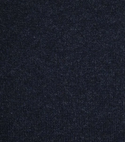 William Lockie Pullover Lamswol V Midnight Navy - Afbeelding 2