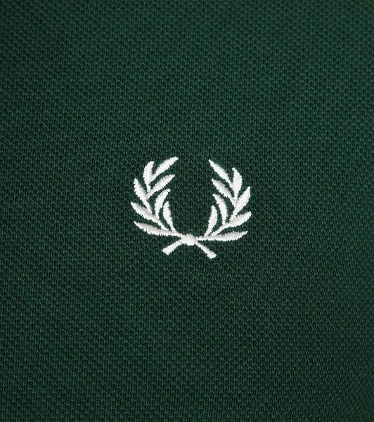 Fred Perry Polo Groen 406 - Afbeelding 2