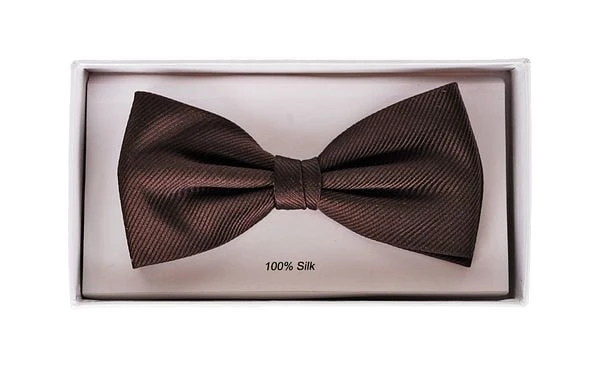 Smoking Strik Zijde Bruin F45 - Afbeelding 4