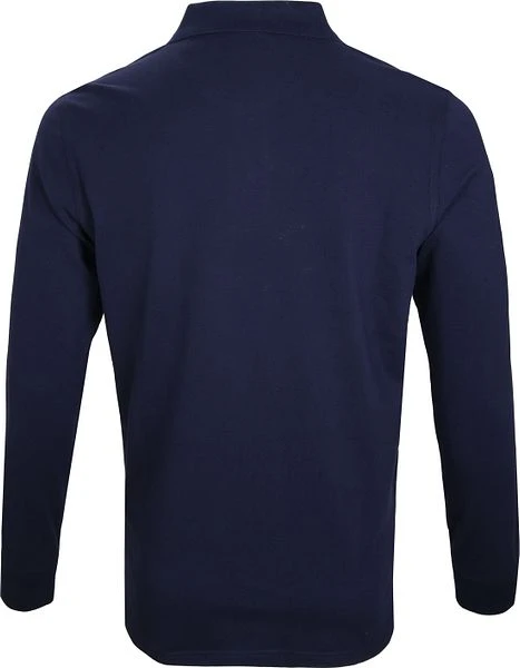 Gant Polo Longsleeve Navy 433 - Afbeelding 3