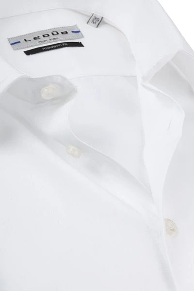 Ledub Overhemd Korte Mouwen Wit - Afbeelding 6