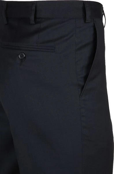 Suitable Pantalon Piga Wol Navy - Afbeelding 3