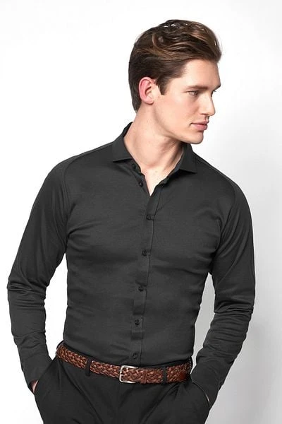 Desoto Overhemd Strijkvrij Grijs - Afbeelding 6