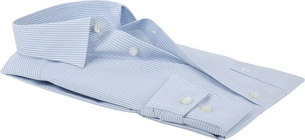 OLYMP Luxor MF Overhemd Streep Blauw SL7 - Afbeelding 3