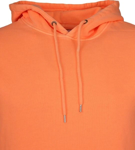 Colorful Standard Hoodie Neon Oranje - Afbeelding 6