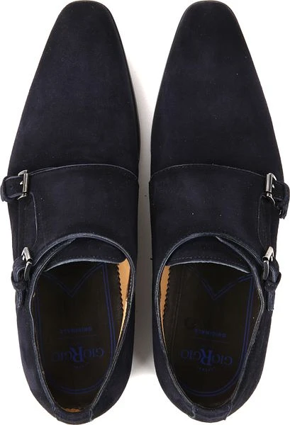 Giorgio Amalfi Schoen Monk Strap Navy - Afbeelding 5