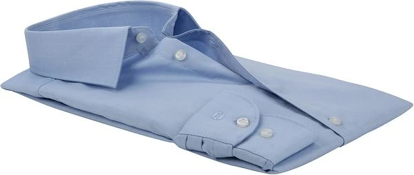 OLYMP Overhemd Level 5 Twill Blauw - Afbeelding 4