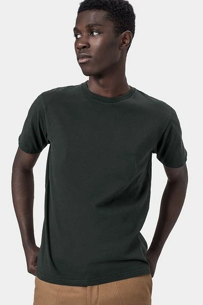 Colorful Standard Organic T-shirt Donkergroen - Afbeelding 5