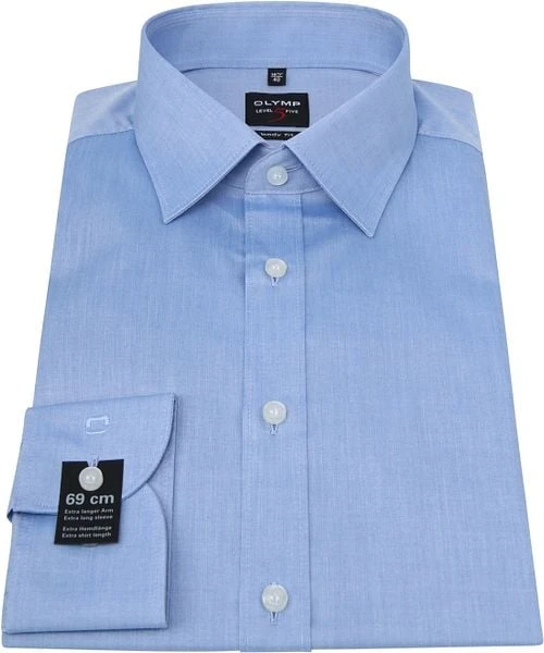OLYMP Overhemd Level 5 BF Blauw - Afbeelding 6