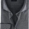 Profuomo Knitted Jersey Overhemd Grijs