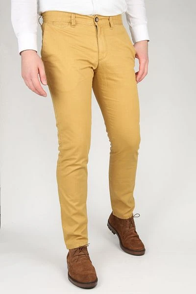 Suitable Chino Sartre Oker - Afbeelding 2