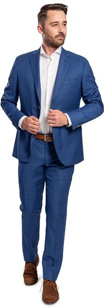 Suitable Kostuum Lucius Optical Wol Navy