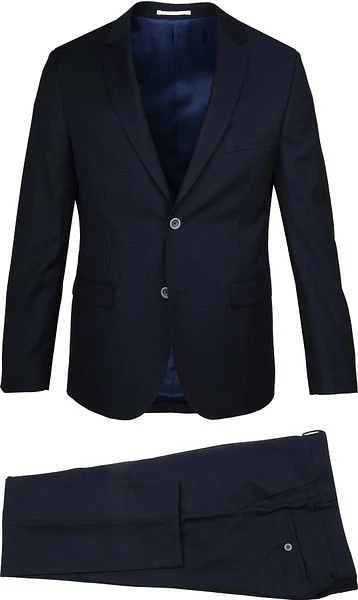 Suitable Kostuum Lucius Oxford Donkerblauw