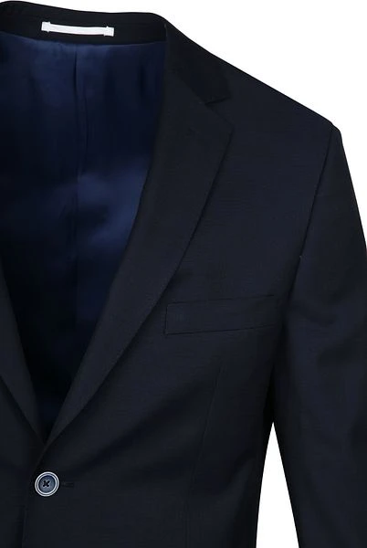 Suitable Kostuum Lucius Oxford Donkerblauw - Afbeelding 4