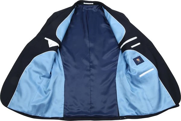 Suitable Kostuum Lucius Oxford Donkerblauw - Afbeelding 6