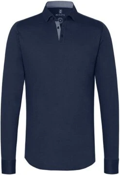 Desoto Polo New Hai Strijkvrij Donkerblauw