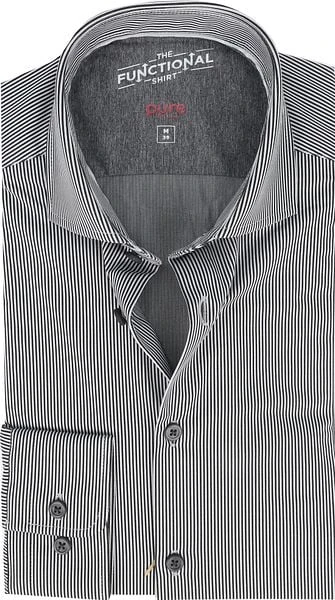 Pure Functional Overhemd Strepen Zwart - Afbeelding 6