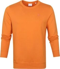 KnowledgeCotton Apparel Elm Trui Oranje