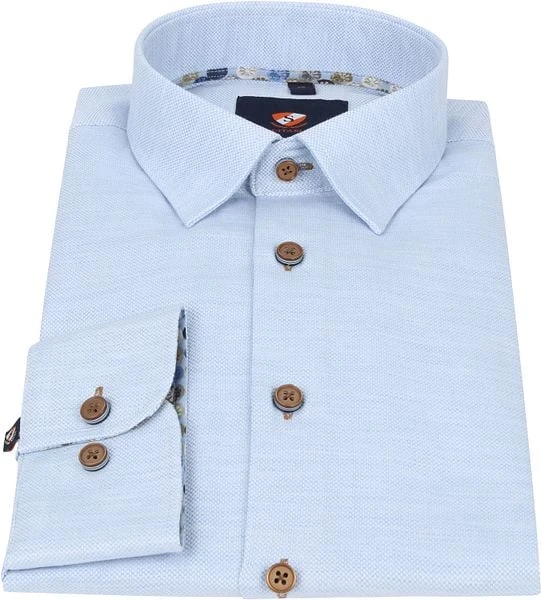 Suitable Overhemd 227-8 Lichtblauw - Afbeelding 6