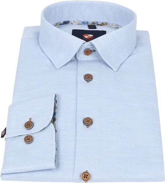 Suitable Overhemd 227-8 Lichtblauw - Afbeelding 3
