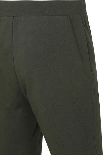 KnowledgeCotton Apparel Teak Sweat Shorts Donkergroen - Afbeelding 6