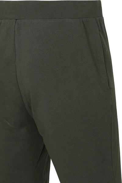 KnowledgeCotton Apparel Teak Sweat Shorts Donkergroen - Afbeelding 2