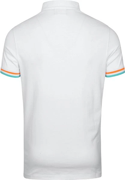 Blue Industry Polo KBIS20 M80 Wit - Afbeelding 4