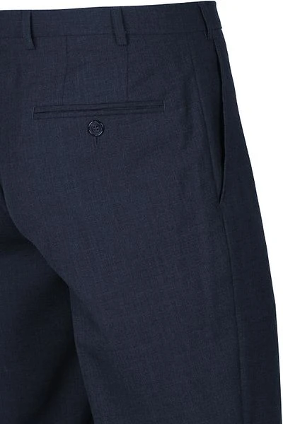 Suitable Pantalon Picador Wolmix Donkerblauw - Afbeelding 3