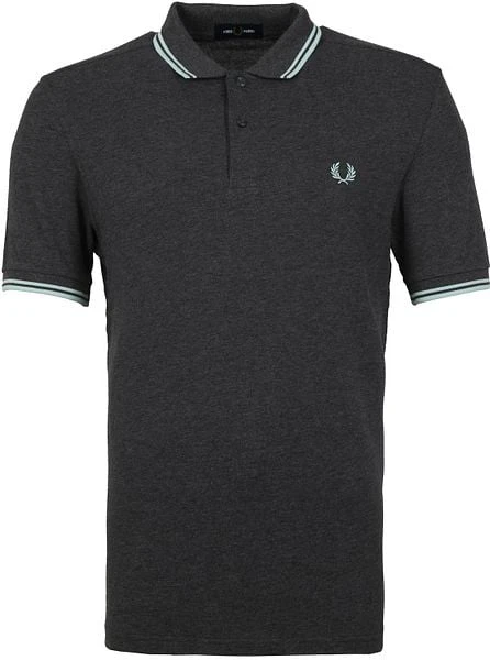 Fred Perry Polo M3600 Antraciet N49 - Afbeelding 5