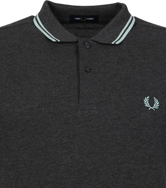 Fred Perry Polo M3600 Antraciet N49 - Afbeelding 6
