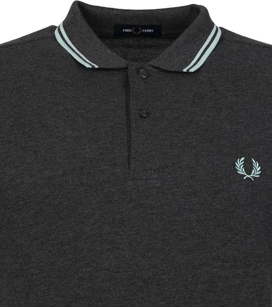 Fred Perry Polo M3600 Antraciet N49 - Afbeelding 2