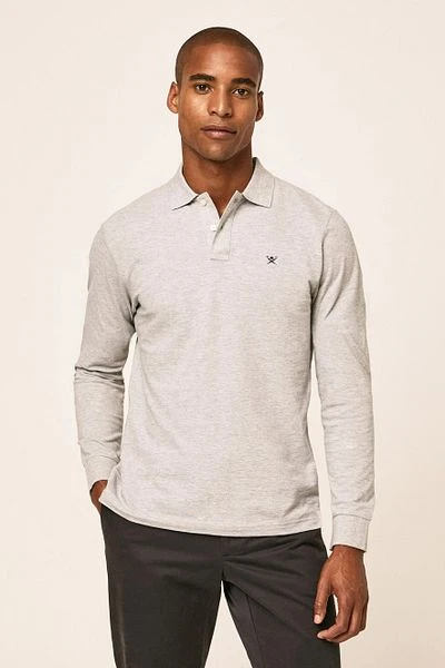 Hackett LS Polo Grijs - Afbeelding 2