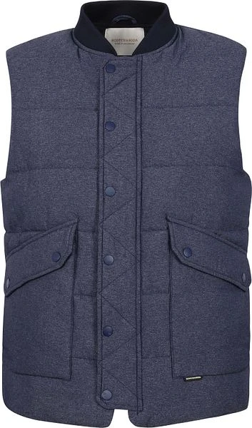 Scotch And Soda Bomber Bodywarmer Donkerblauw