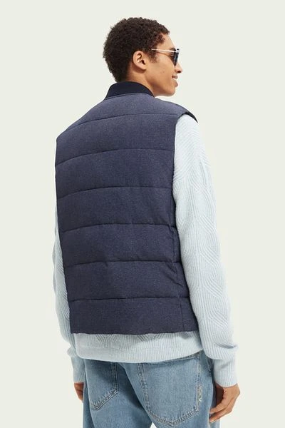 Scotch And Soda Bomber Bodywarmer Donkerblauw - Afbeelding 3