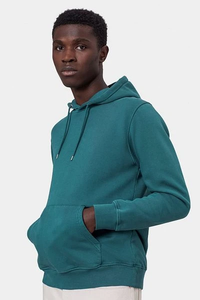 Colorful Standard Organic Hoodie Petrol - Afbeelding 3