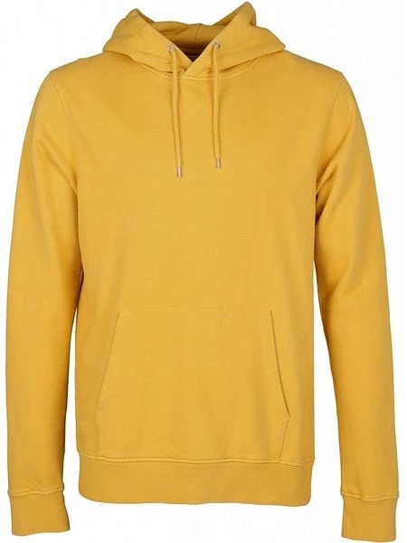 Colorful Standard Organic Hoodie Geel - Afbeelding 3