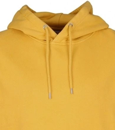 Colorful Standard Organic Hoodie Geel - Afbeelding 4