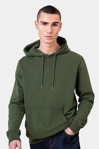Colorful Standard Organic Hoodie Seaweed - Afbeelding 3