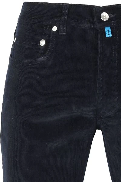 Pierre Cardin Lyon Voyage Corduroy Broek Donkerblauw - Afbeelding 2