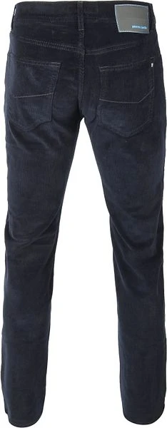 Pierre Cardin Lyon Voyage Corduroy Broek Donkerblauw - Afbeelding 4