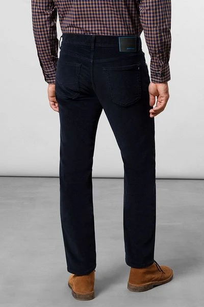Pierre Cardin Lyon Voyage Corduroy Broek Donkerblauw - Afbeelding 6