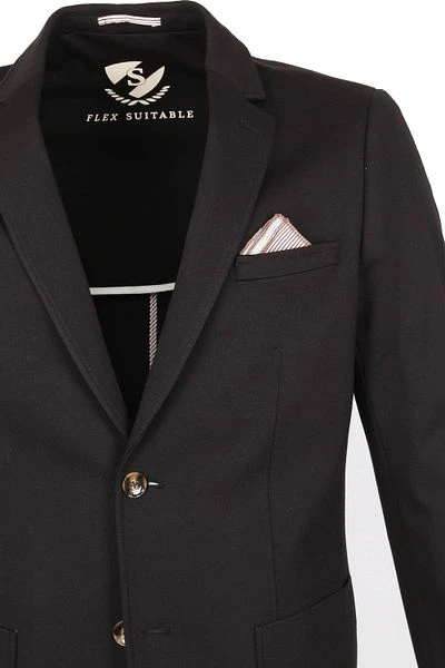 Suitable Kostuum Flex Zwart - Afbeelding 3