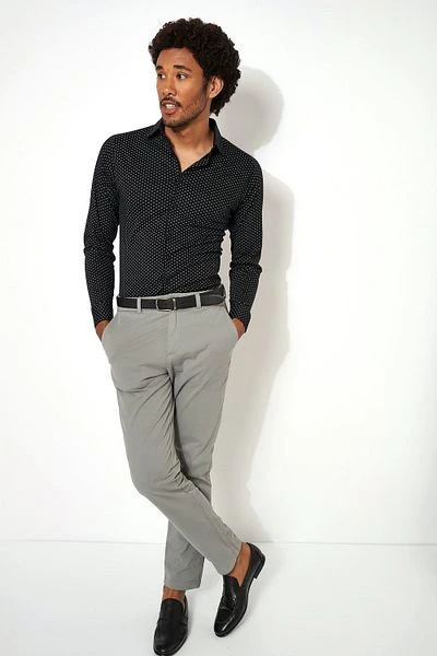 Desoto Overhemd Kent Grafische Print Zwart - Afbeelding 5